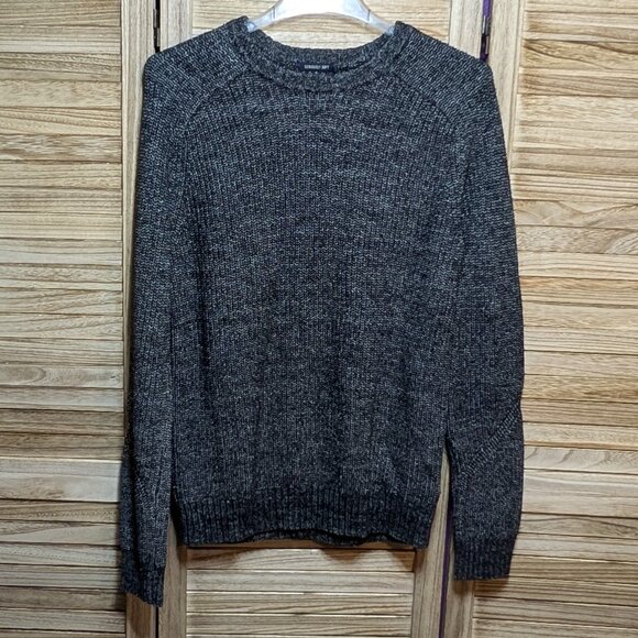 American Eagle Sweater Seriously Soft Gray Knit Size Small - Picture 2 of 10